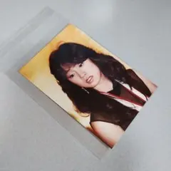 中森明菜生写真　★当時物★