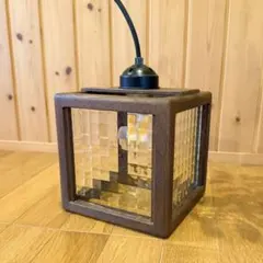 hom Houzeクロスペン 木製 ペンダントライト L