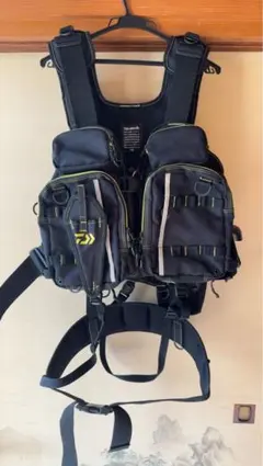 Daiwa 黒 ライフジャケット DF-6104 船/船釣り/ライフジャケット/○DF-6104（ベンチクール ゲーム