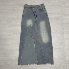 デニムロングスカート ロングスカート