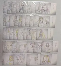 鬼滅の刃 無限列車 ポストカード 煉獄杏寿郎 119の台詞 コンプ セット