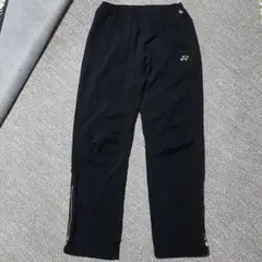 ヨネックス Oサイズ 黒 ダブルヒートカプセル ウォームアップパンツ