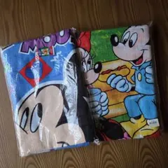 ミッキーマウス・ミニーマウス 大判タオルセット