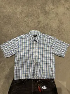 00's unknown 短丈チェックシャツ　City boyのサムネイル