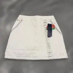 美品✨️Callaway レディース ゴルフ スカート M ホワイト キルティング