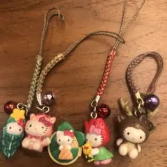 ♡ご当地キティ　根付けキティ　ストラップ18個セット♡レア/限定/匿名配送 激レア ハローキティ ご当地根付け 18個セット ご当地ハローキティ