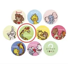 スージーズー　Suzy's Zoo　シークレット刺繍缶バッジ動物　　パッチズ
