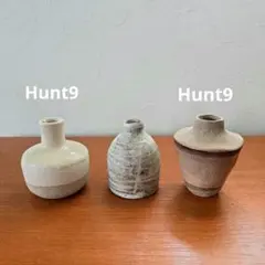 HUNT9 一輪挿し 花瓶 フラワーベース 北欧 韓国インテリア　3点セット