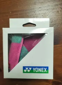 YONEX 今治タオル ポケットタオル AC1079 ピンクグリーンのサムネイル