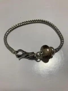 trollbeadsトロールビーズブレスレット スモーキークォーツ チェーン新品