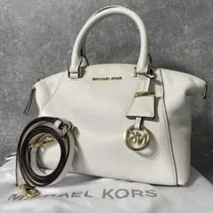 ✨超美品✨COACH コーチ エマ 2wayショルダーバッグ レザー ホワイト 