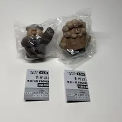 たかはたまさお 木彫り風フィギュアコレクション 南極熊　カメラ熊