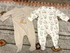 H&M クマのプーさん　ロンパース　２枚セット EUR 62 (3M)