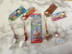 【未開封】ご当地キティ 根付け 群馬 埼玉 神奈川 箱根 限定 5個セット