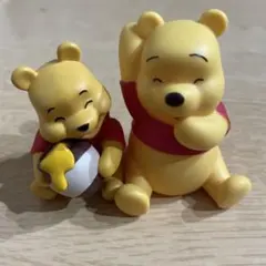 プーさん ガチャガチャ 2体セット