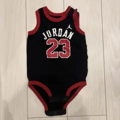 JORDAN ベビー服 ロンパース ブラック 12M