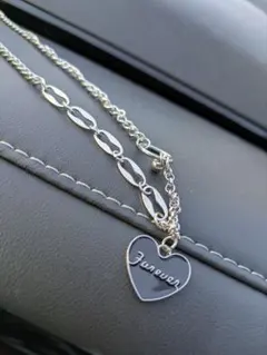 ハート型チャーム チョーカー