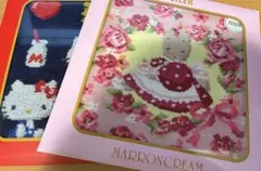 ♡おまけ付♡ フェイラー サンリオ ハンカチ キティ マロンクリーム