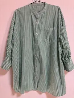 Kastaneストライプビッグシャツ