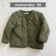 バースデイ　ママラク　キルティング中綿アウター　95