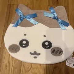 ちいかわ 低反発 クッション リボン ハチワレ