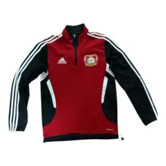 adidas レバークーゼントレーニングジャージハーフジップ