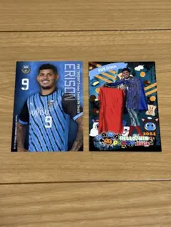 川崎フロンターレ 2024 エリソン選手 トレーディングカード