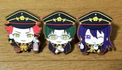 あんさんぶるスターズ のっかりラバークリップ 鬼龍紅郎 蓮巳敬人 神崎颯馬