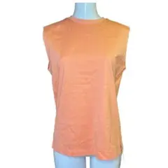 ✨新品✨ ミラオーウェン 0 カットソー ノースリーブ 綿100％ オレンジ