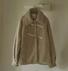 ダッフルコート ボア