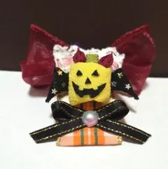 ハロウィン パッチン止め 飾り ハンドメイド