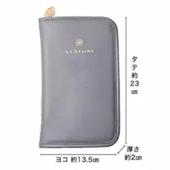 CLATHAS⭐︎クレイサス　クリアポケット付きバインダーケース　【新品未使用】