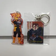 ヒロアカ　キーホルダー　エンデヴァー