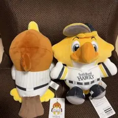 ソフトバンクホークス 2026年 鷹ぬいぐるみ ハリーホークぬいぐるみ 2