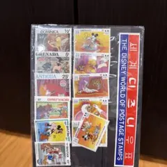 ディズニー　切手　コレクション