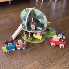 ミッキーの木製知育玩具セット