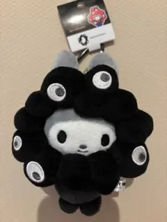 サンリオ 黒ミャクミャク なりきりぬいぐるみ カラビナ付 (BC)マイメロディ