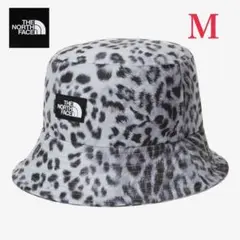 新品未使用 ノースフェイス ニューバケットハット レオパート柄 M 海外限定