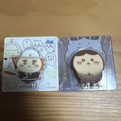 ちいかわ　アクリルシーンクリップ　ビスケット　くりまんじゅう　シーサー　セット