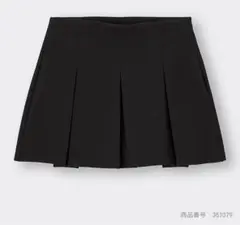 GU ローウエストプリーツミニスカート　M