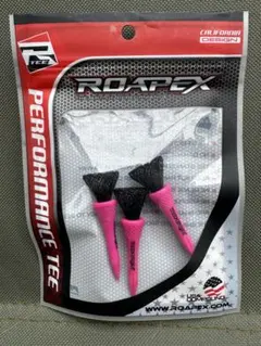 ROAPEX ティー　トルネードタイプ50mm 3本ピンク