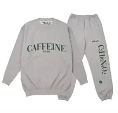 お値下げ‼︎ YELLO CAFFEINE セットアップ グレー