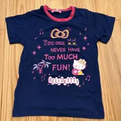 HELLO KITTY Tシャツ 150サイズ ネイビー