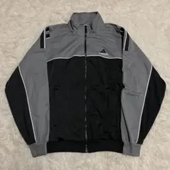 《90s美品M人気早い者勝ち》アディダストラックジャケット刺繍ロゴパフォーマンス
