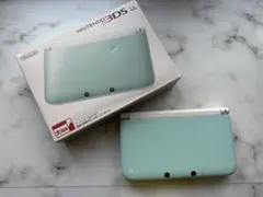 『ジャンク品』Nintendo 3DS LL ミントグリーン/ホワイト 本体