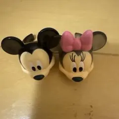 ディズニー ファッションリング ミッキー　ミニー　セット　指輪　ガチャ