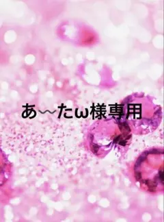 あ〰️たω様専用