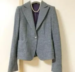 テーラードジャケット グレー