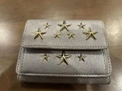 アンテプリマ✖️ANAシルバー 花モチーフ 三つ折り財布 機内販売限定品