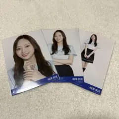 乃木坂46 生写真　ライブTシャツ　3種コンプ　梅澤美波